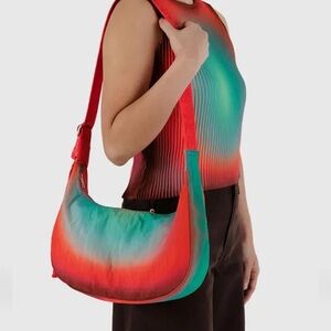 Baggu Medium Nylon Crescent Bag - Rain